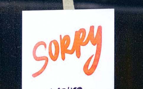 道歉个性说说留言50句精选