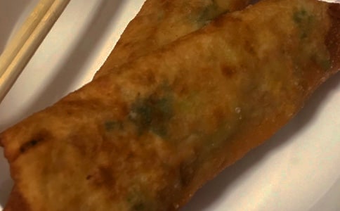 豆沙春卷的做法