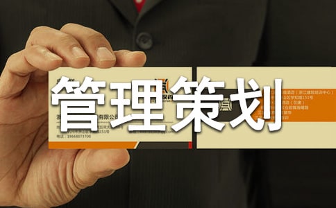 企业管理策划书模板