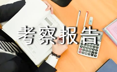 城市化建设的考察报告