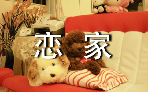 不恋家的人
