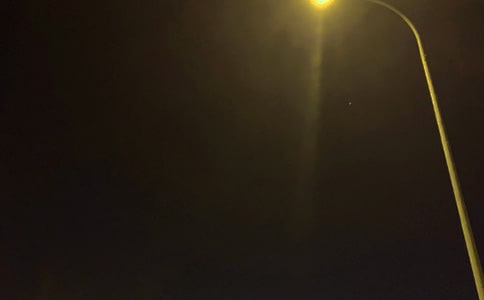 关于路灯的说说