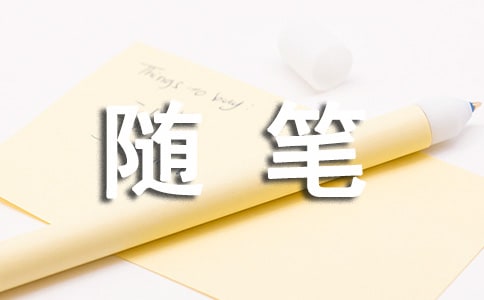 过年初中随笔