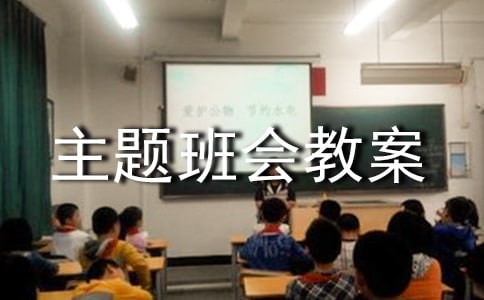 2017安全伴我行主题班会教案